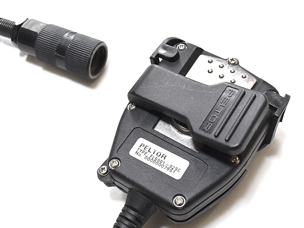 米軍実物 PELTOR PTT スイッチ アダプター 無線機 MBITR PRC-148/152