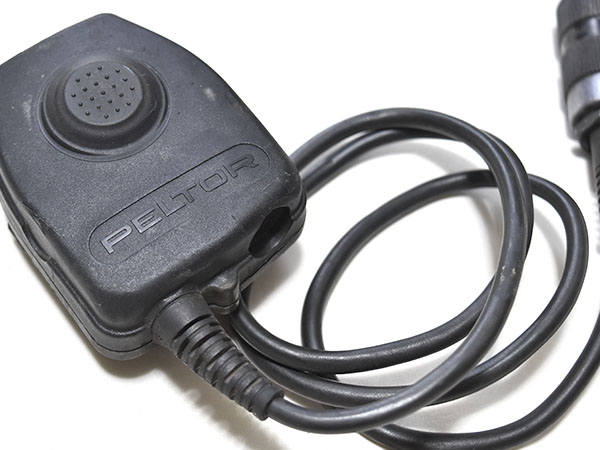 米軍実物 PELTOR PTT スイッチ アダプター 無線機 MBITR PRC-148/152