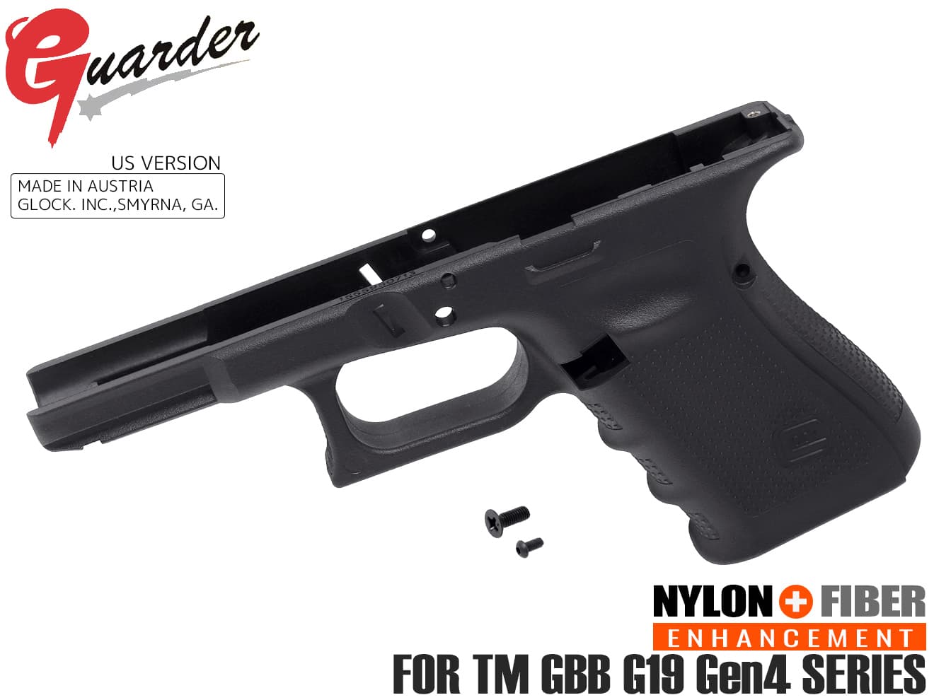 GUARDER GLOCK Gen.4 US Ver オリジナルフレーム スチール強化パーツ