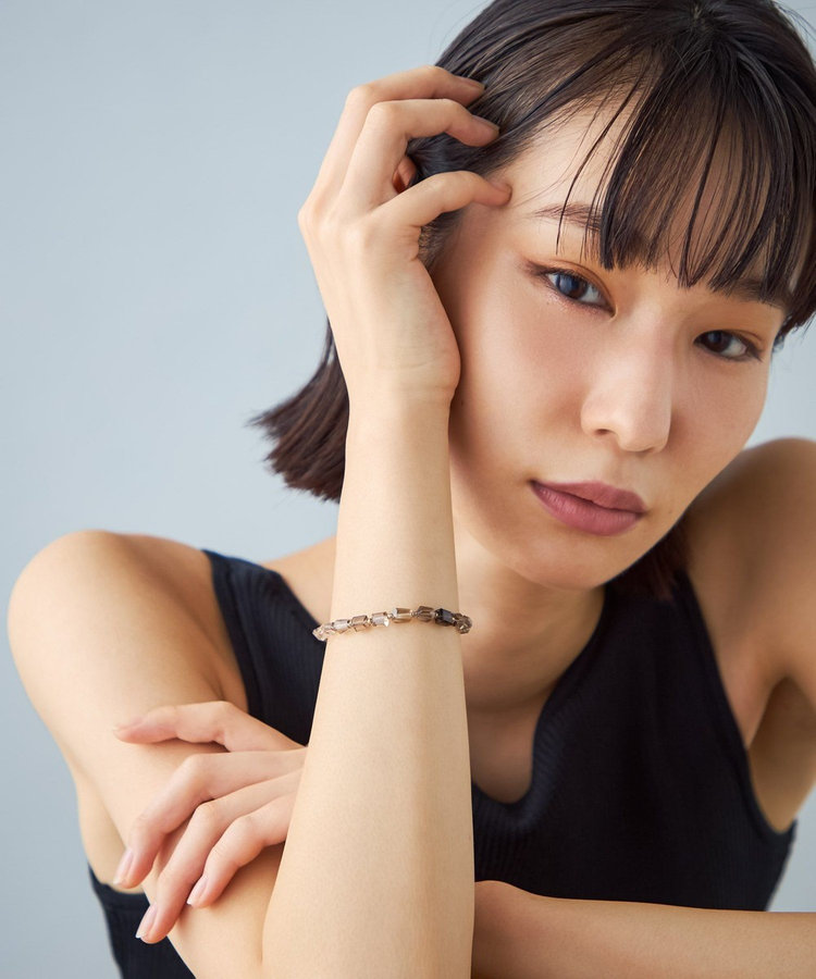 スライドブレス] スモーキークォーツ（059487） ｜ women（ウィメンズ