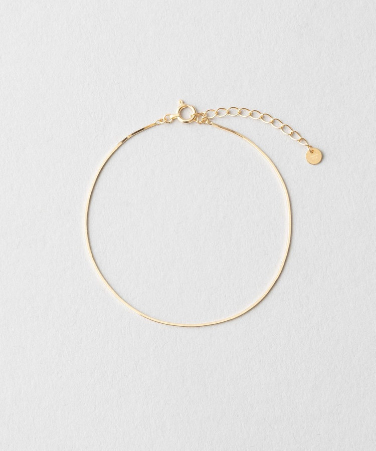 K18YG ブレスレット スネークチェーン（095015） ｜ women（ウィメンズ