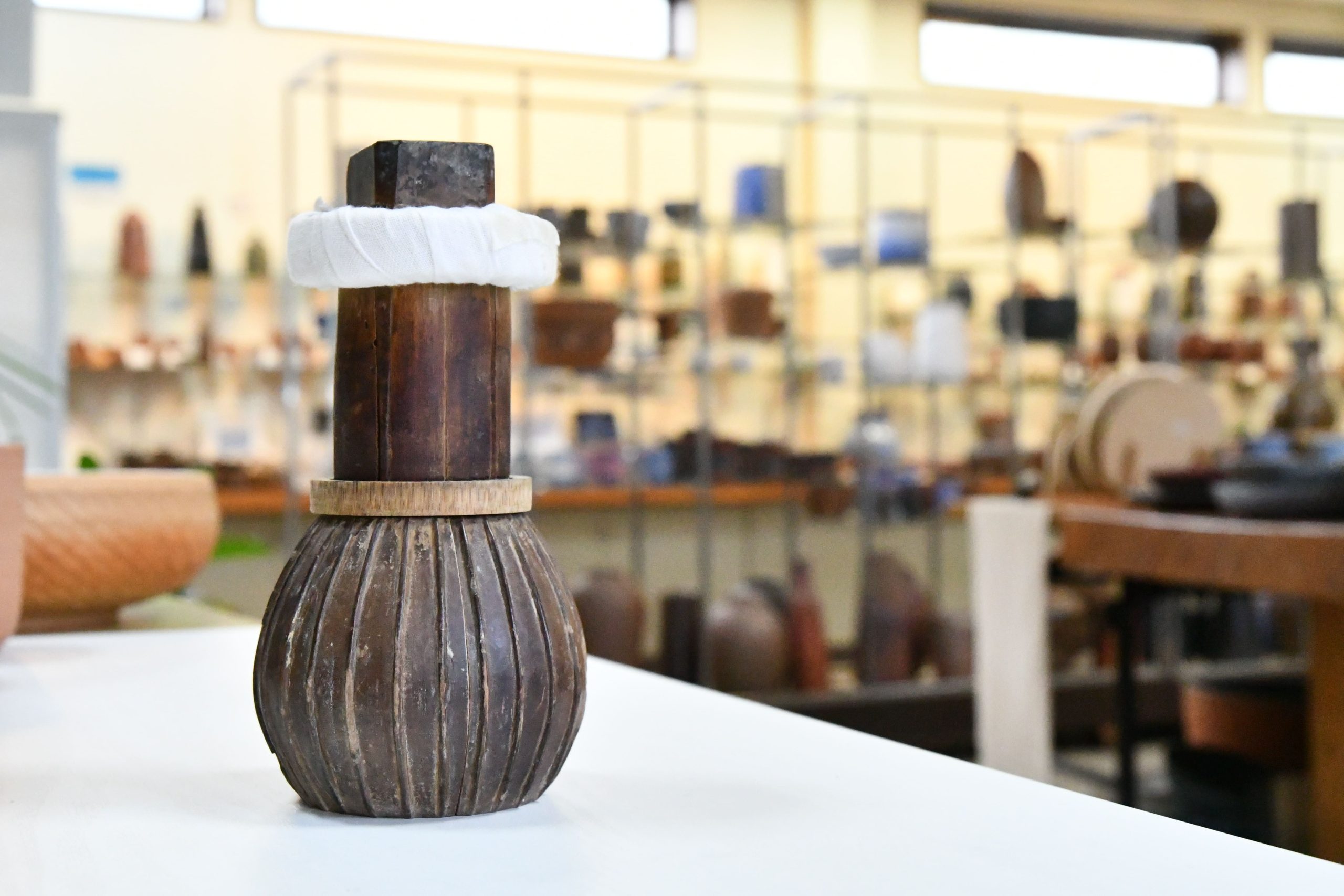 使うのは二本松藩の土だけ。二本松萬古焼の伝統をつなぐ「井上窯」の