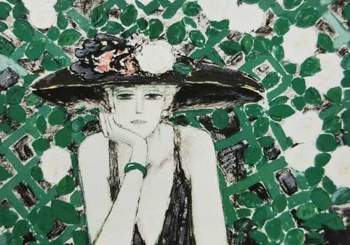 カシニョール作品【バラ】の買取・査定はミライカ美術にお任せください