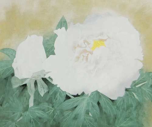 松尾敏男作品【富貴花】の買取・査定はミライカ美術にお任せください