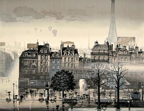 ヒロ・ヤマガタ作品【レイニーデイ】の買取・査定はミライカ美術にお