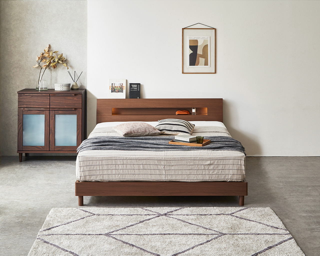 クイーンベッドフレーム レヴェリーⅢ