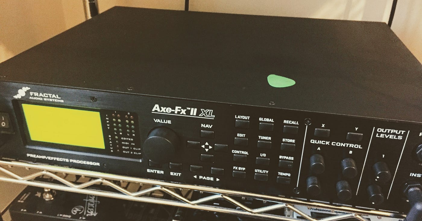 Building my dream guitar rig. Fractal Axe FX II XL | by Jonathan