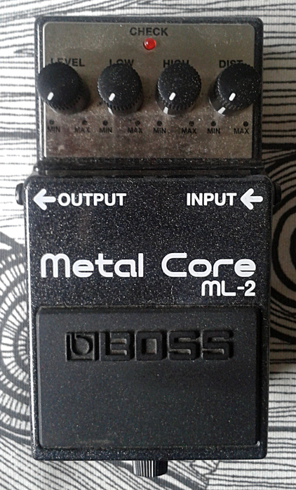 Boss ML-2 Metal Core – killall -9 humans