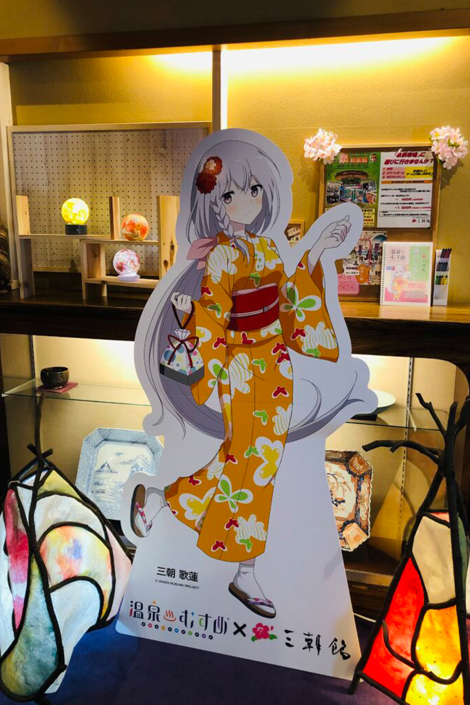 温泉むすめ 三朝歌蓮 | 三朝温泉ポータルサイト│宿泊施設＆観光情報