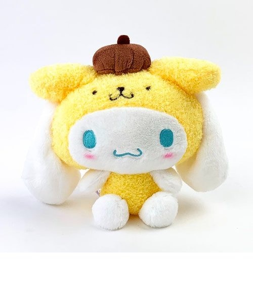 サンリオ シナモロール ぬいぐるみ 20thなりきり ポムポムプリン S