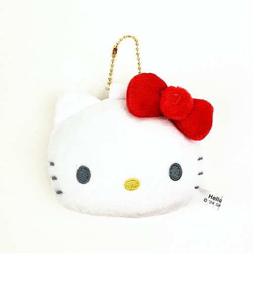 サンリオ ハローキティ ぬいぐるみミラー 鏡 文具 ボールチェーン付き