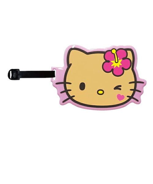 サンリオ ハローキティ 日焼けシリーズ ダイカットPVCケース ピンク