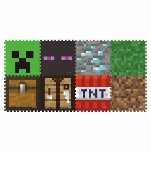 マインクラフト ジョイントマット（8枚セット）｜エヴリシングマイン