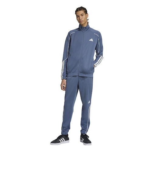 アディダス（adidas）スリーストライプストラックスーツ KLG53-JX5529