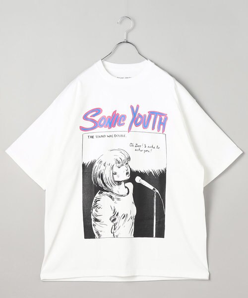 SONIC YOUTH GOO VHS TEE/ソニックユース プリント 半袖Tシャツ