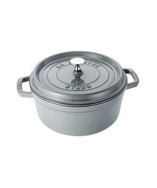 STAUB ピコ・ココット ラウンド 24cm グレー ｜ツヴィリング ジェイ