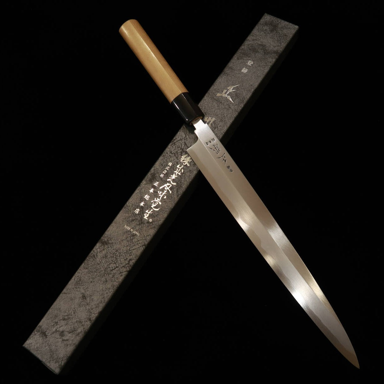 正本総本店 MASAMOTO 銀紙三号 柳刃 (270mm) – 三浦刃物店 Miura Knives