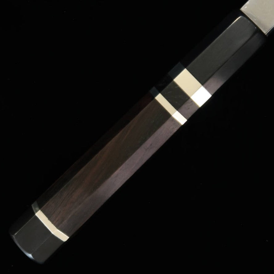 シェフヒロ×三浦】三浦 佩 別誂「広」 銀紙三号 霞 水牛黒角口輪銀巻