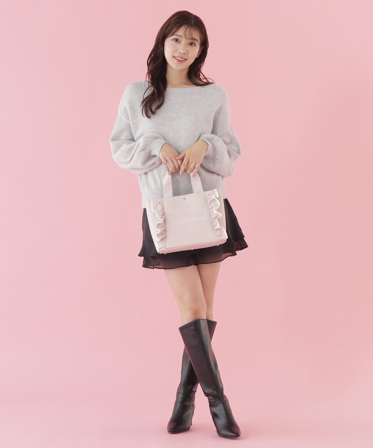 ビジューフリルトート | JILL by JILL STUART（ジル バイ ジル