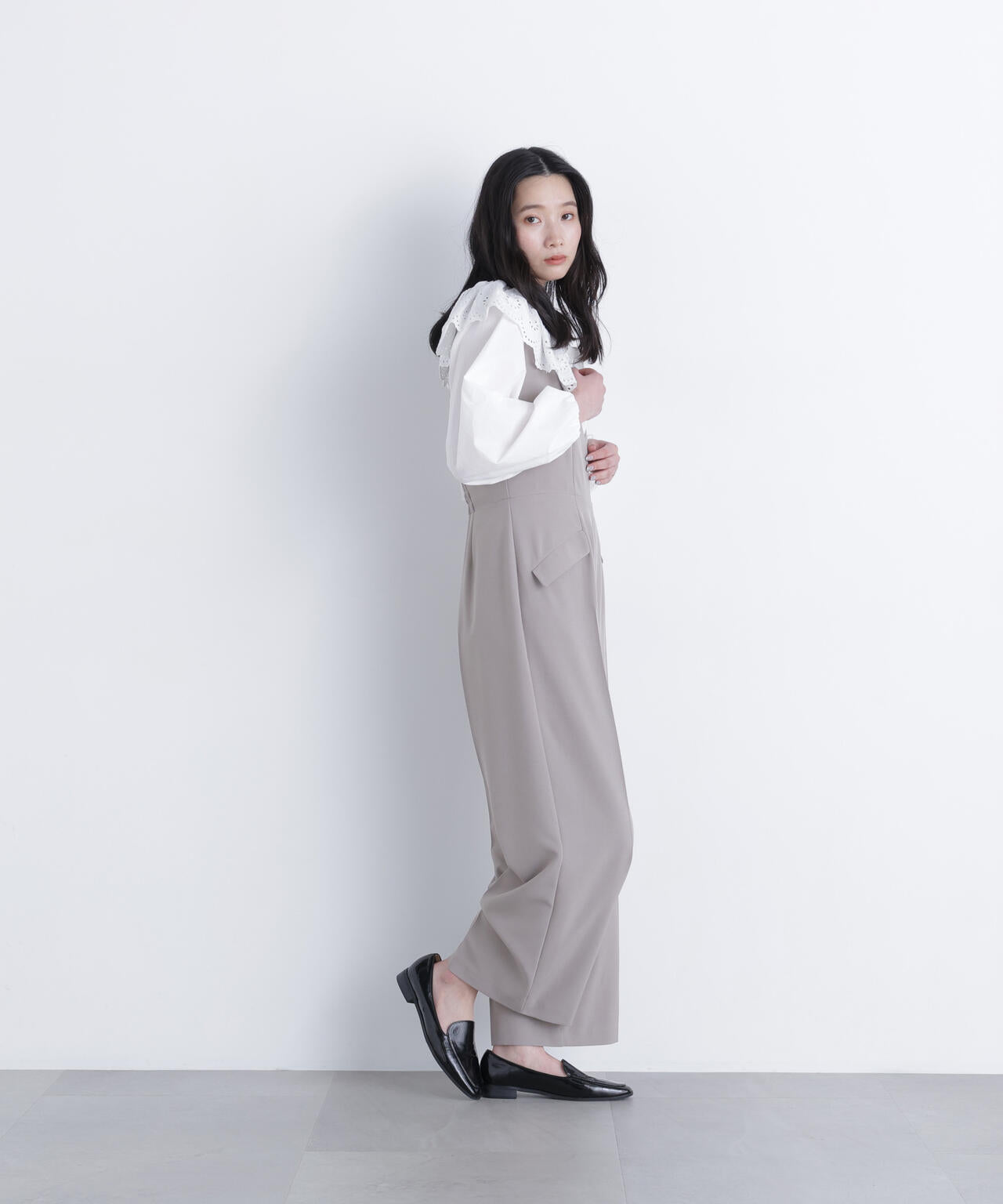 Vネックオールインワン | N. Natural Beauty Basic*（エヌ ナチュラル