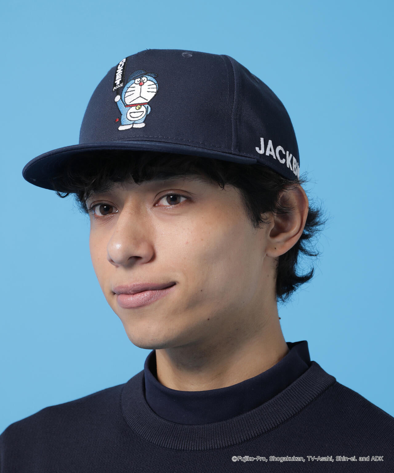 ドラえもん】平つばキャップ (UNISEX) | Jack Bunny!!（ジャックバニー