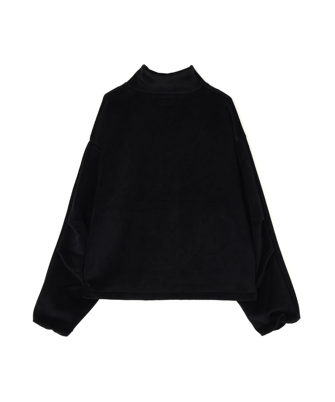 DankeSchon/ダンケシェーン/W-FACE VELOUR HALF ZIP STAND | L.H.P