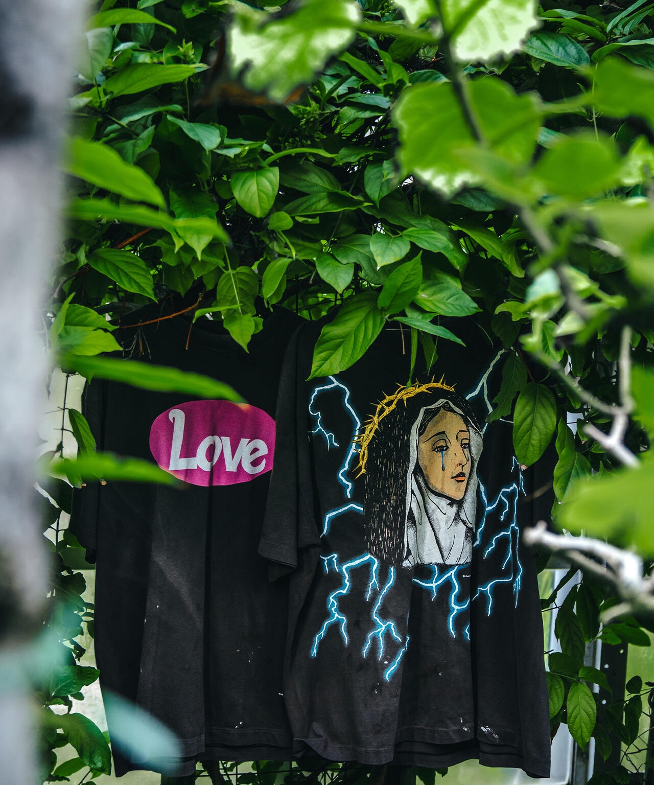 SAINT MICHAEL/セントマイケル/SSTEE LOVE BLACK | ROYAL FLASH