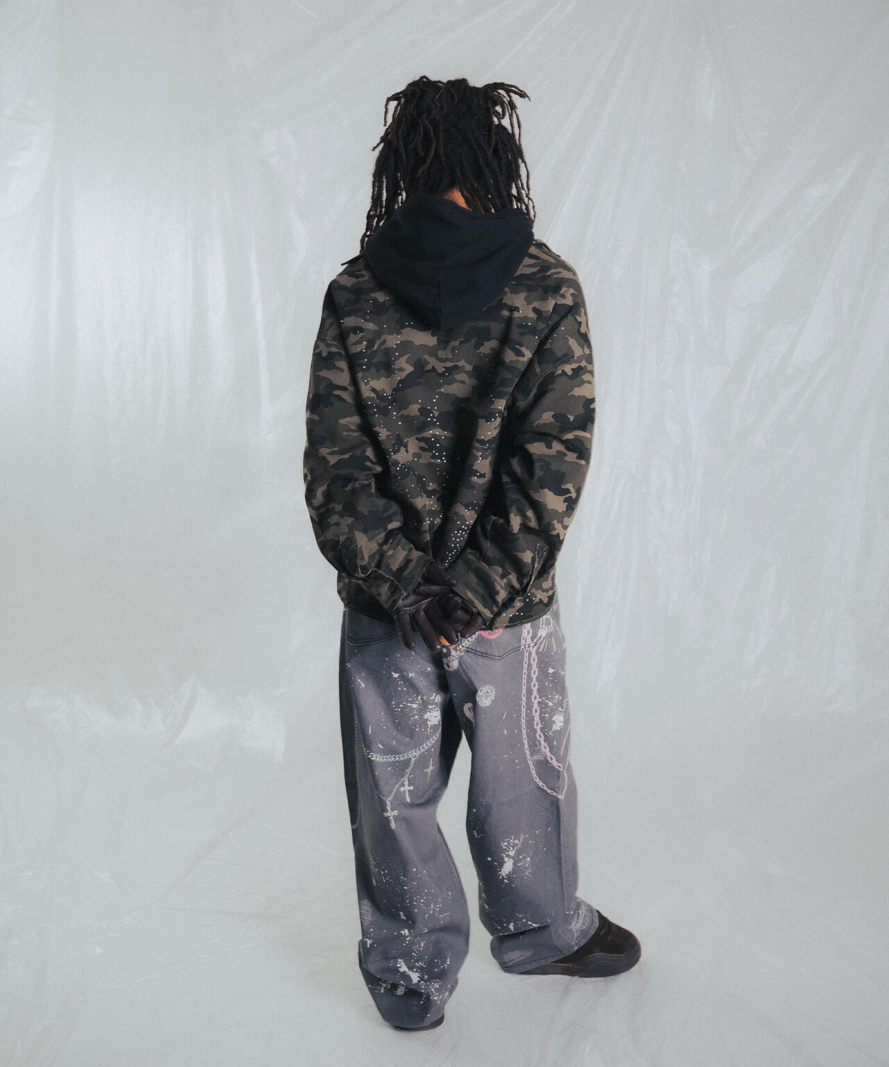 FR(13)NDS/フレンズ/TROMPEL'OEIL DENIM PANTS | ROYAL FLASH