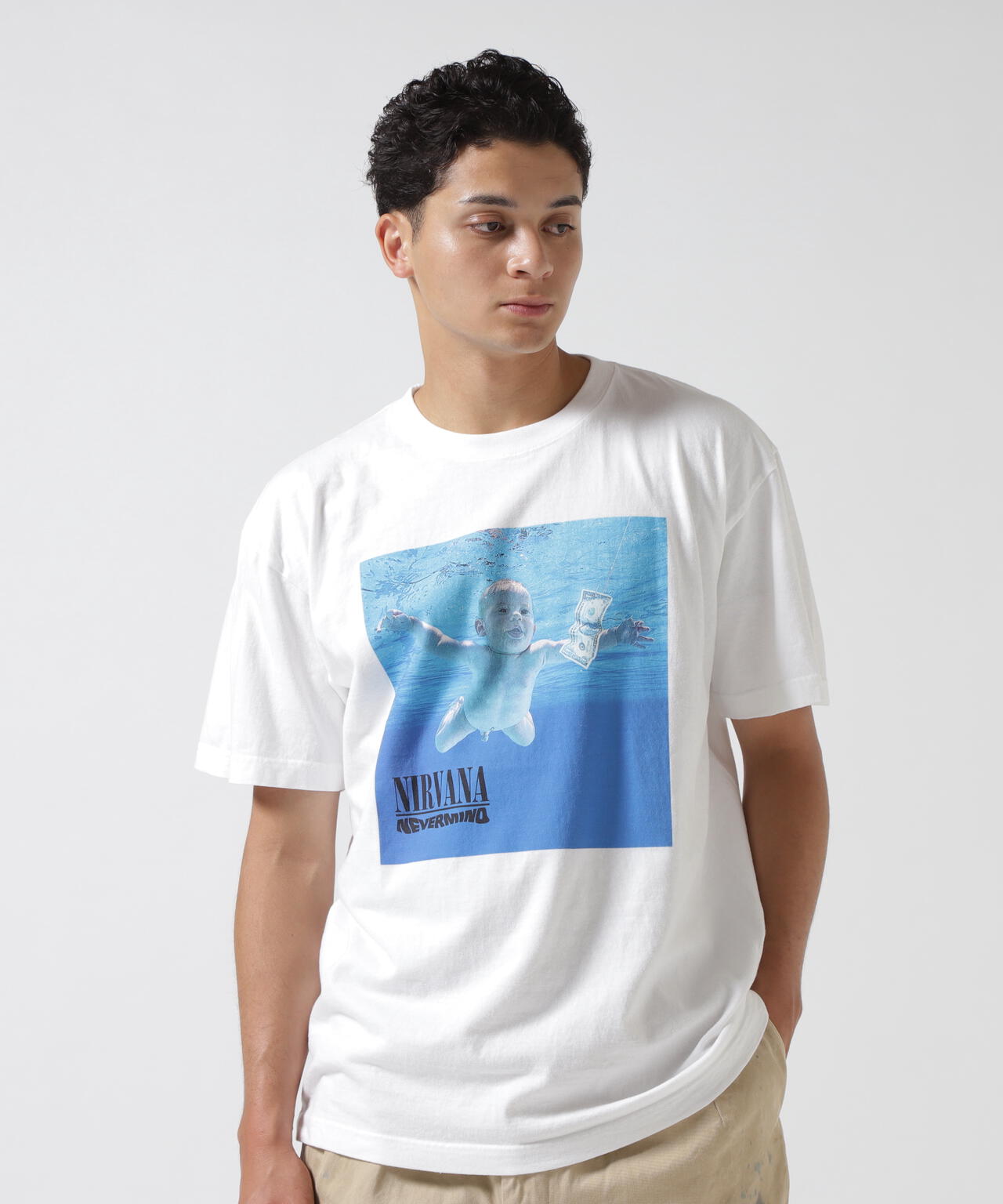 NIRVANA/ニルヴァーナ/Nevermind TEE/コラボTシャツ | MANASTASH（マナ