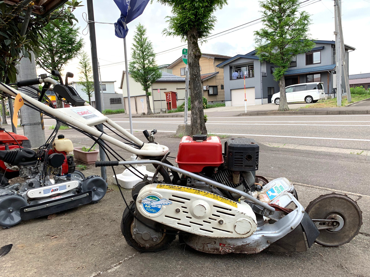 オーレック：中古自走草刈機 ウィングモアー WM1107A [4938-KT