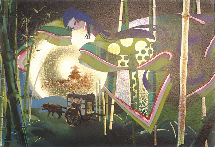 都にのぼるかぐや姫 | 志水吹歌のイラストサイトmizukocoro