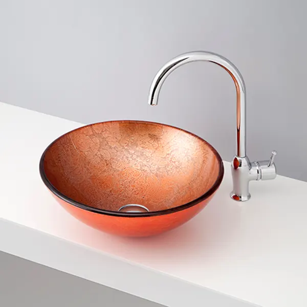 洗面ボウル カラーガラス-06 B154｜おしゃれな洗面ボウル(洗面器)通販