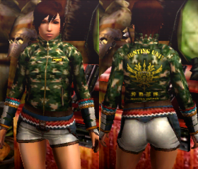 狩猟迷彩シリーズ | MH4G装備画像一覧