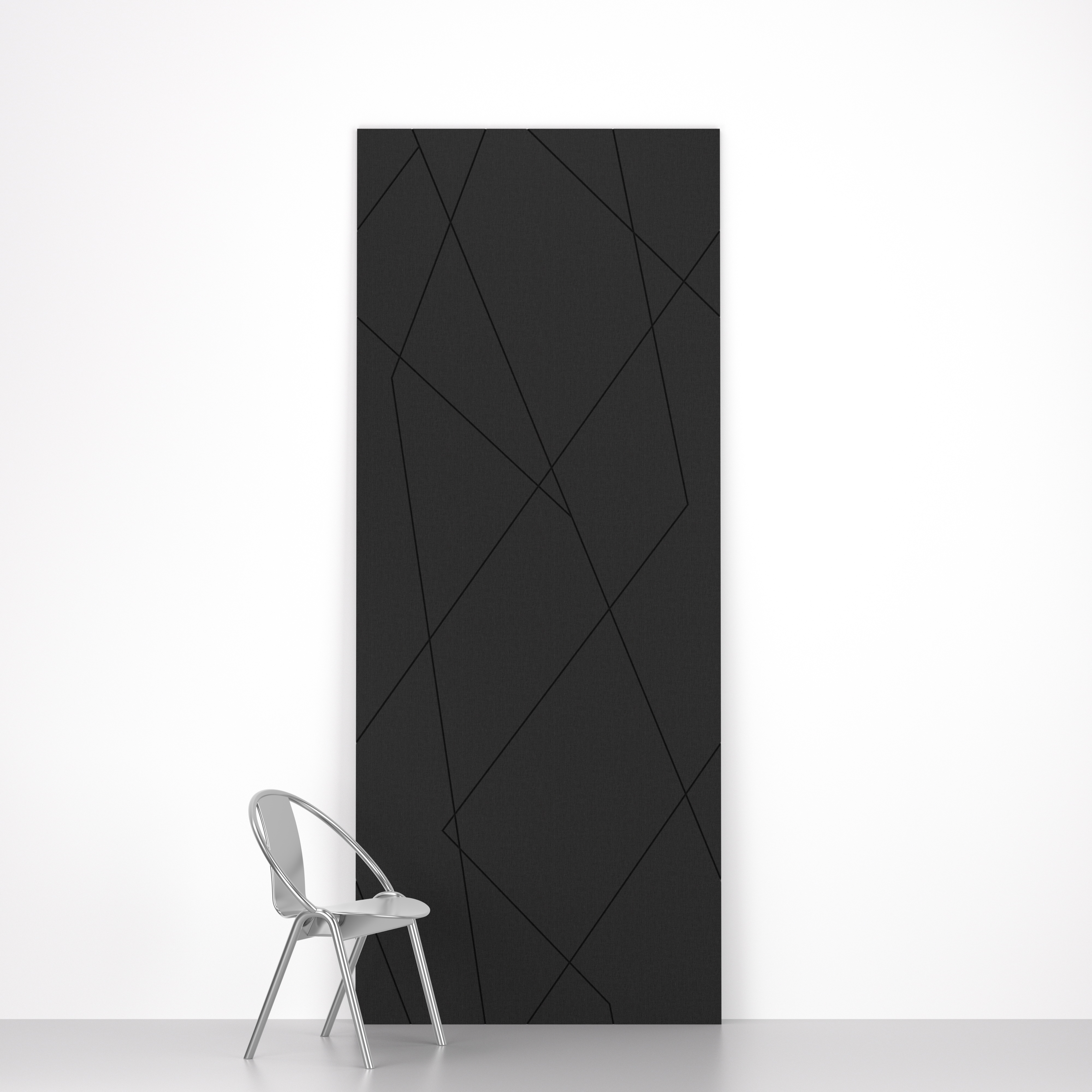 Crosscut - Black - Momentum Textiles and Wallcovering