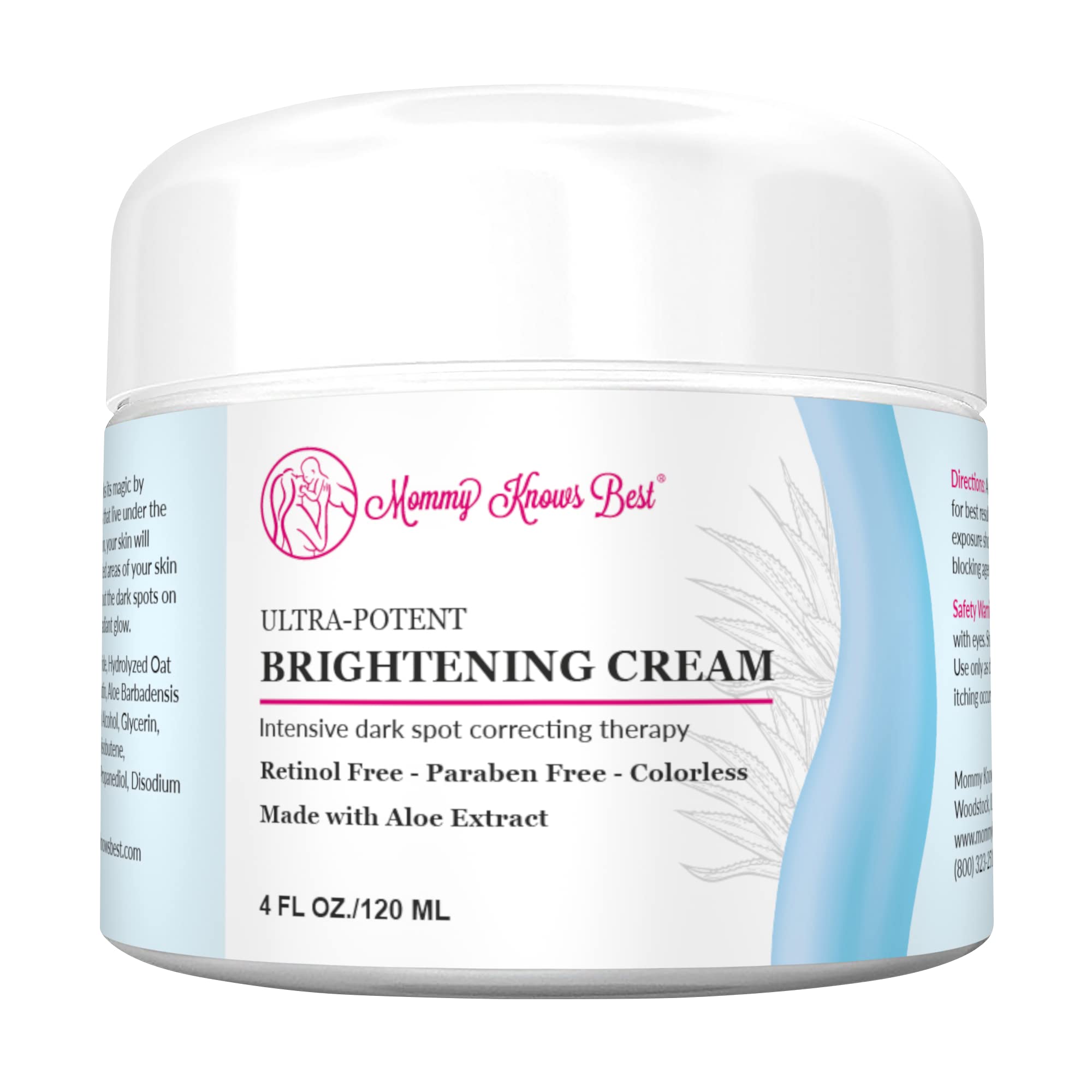 Brightening Cream - 4oz – Mommy Knows Best