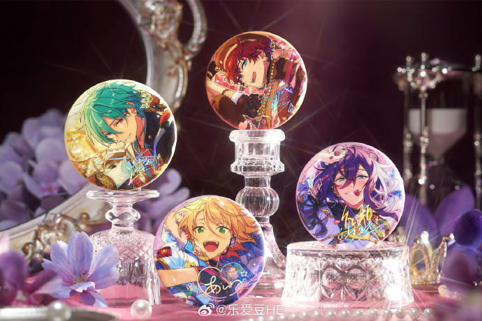 日本在庫品】偶像梦幻祭 中国限定 盛放缶バッジ（入金〆切7日以内