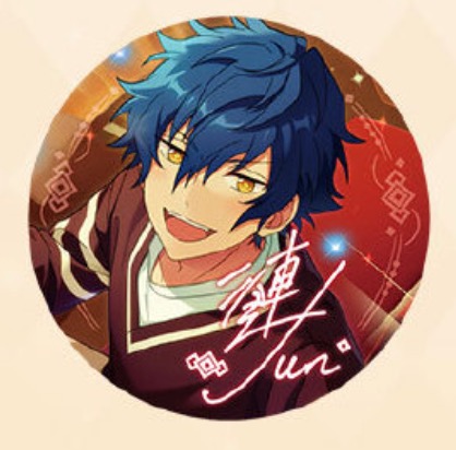 あんスタ漣ジュン あんスタ 中国 5周年缶バッジ ジュン 中国 限定