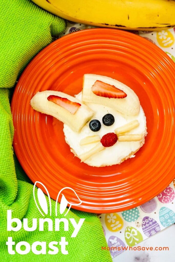Adorable Easter Bunny Breakfast Toast (Perfect To Celebrate Spring