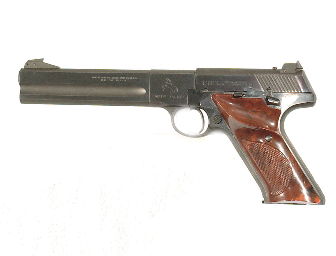 Monty Whitley, Inc. | COLT WOODSMAN MATCH TARGET IN IT'S ORIGINAL