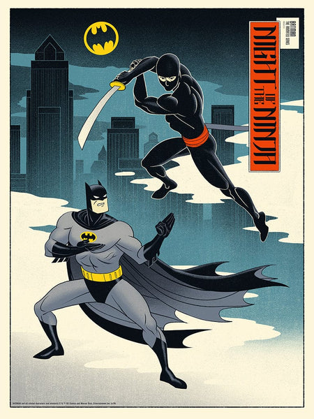 Batman: The Animated Series - Night of the Ninja Screenprinted