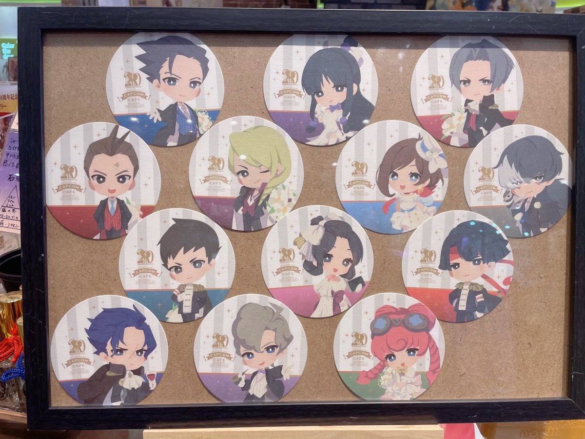逆転裁判20周年限定コラボ！カプコンカフェに行ってきた感想をレポート