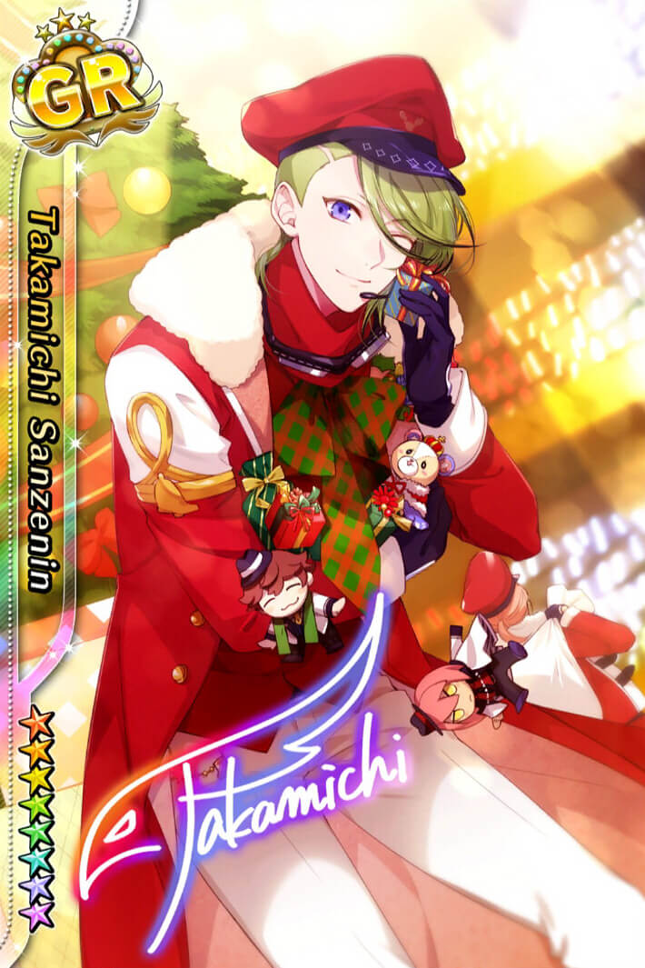 アイ☆チュウ】覚悟と決意：三千院鷹通【カード】