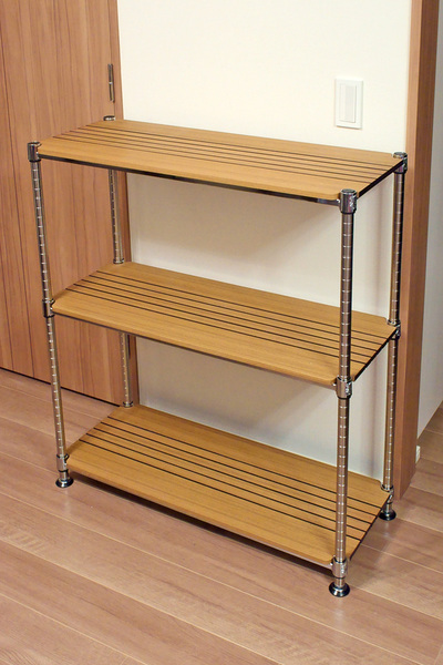 ホームエレクター ブランチシェルフ ダークブラウン 2枚セット