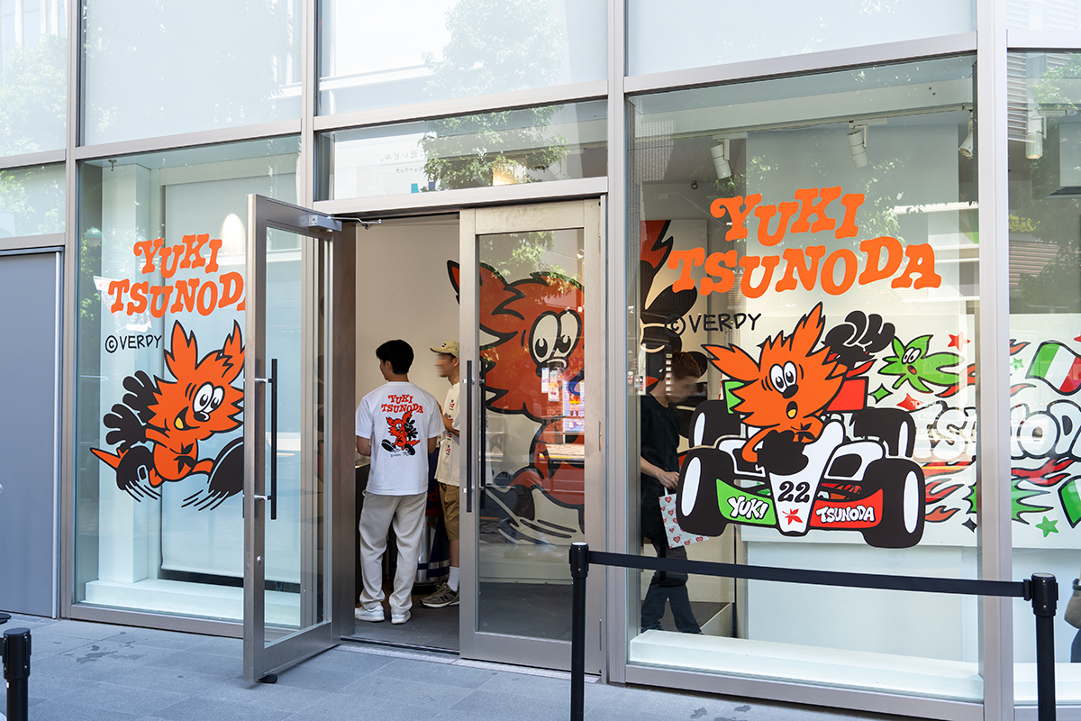 角田裕毅×VERDY POP UP ＠渋谷 PARCO | b's mono-log