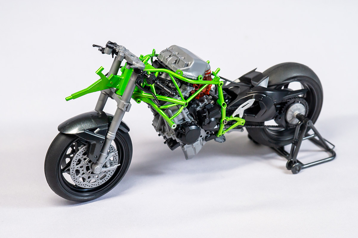 TAMIYA 1/12 Kawasaki Ninja H2R 制作中 | b's mono-log