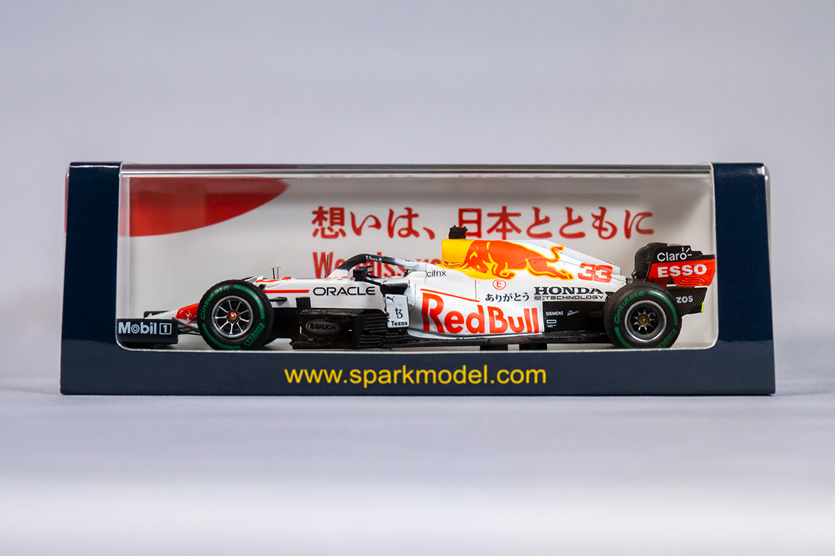 Spark Red Bull RB16B Honda M. Verstappen 2nd Turkish GP 2021 | b's