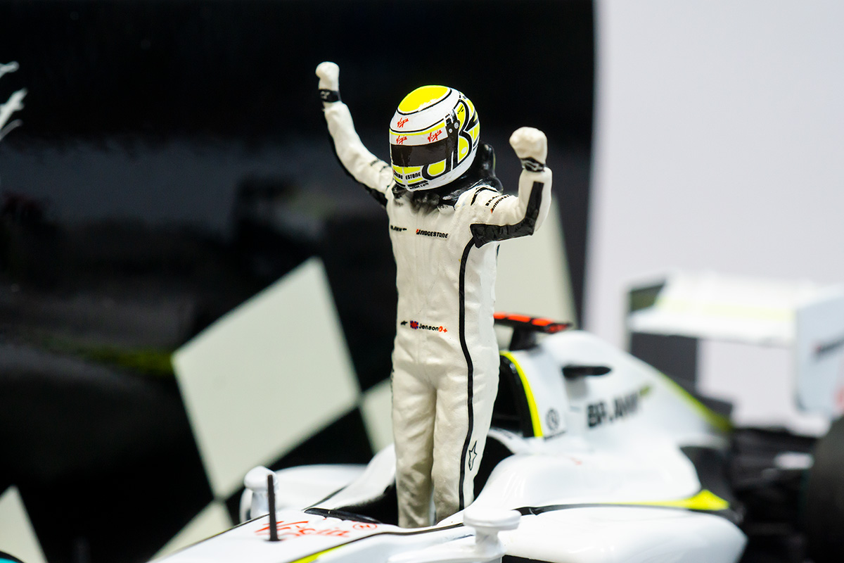 MINICHAMPS BRAWN GP BGP001 J. Button Winner Australian GP 2009