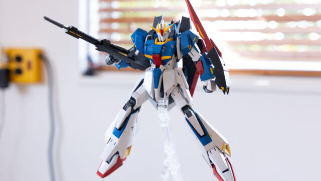MG 1/100 Zガンダム Ver.ka 素組みレビュー。プロポーションもギミック