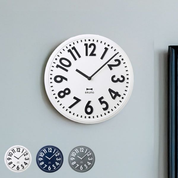 BRUNO ブルーノ 電波ビンテージウッドクロック | インテリア雑貨