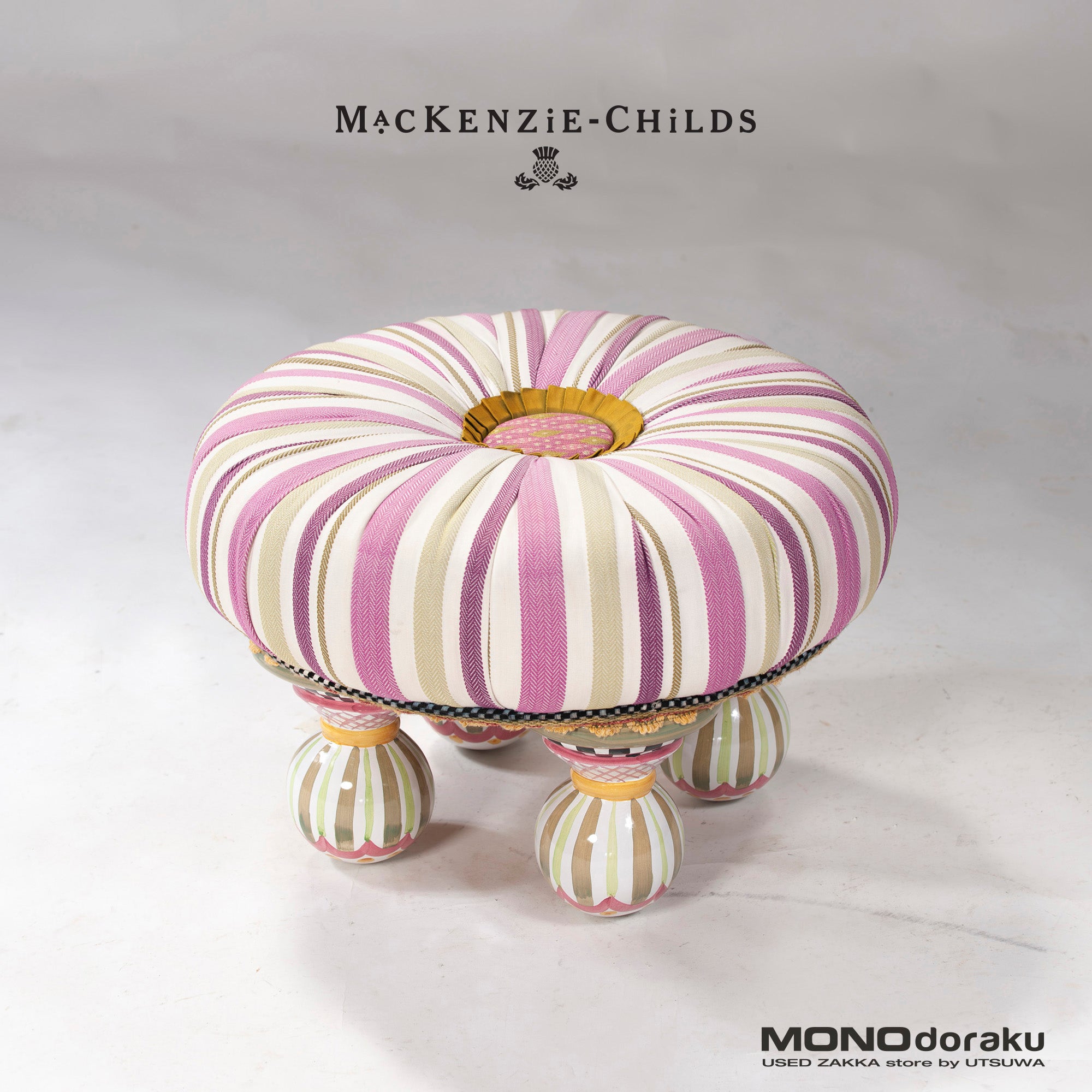 MACKENZiE-CHiLDS マッケンジーチャイルズ ベア くま 大皿